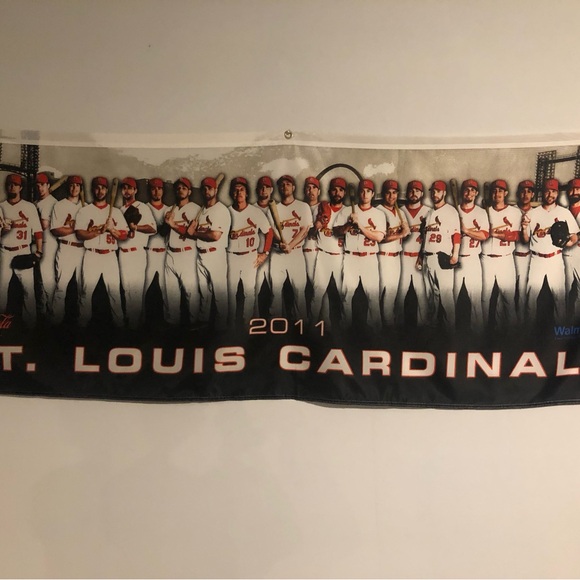 2011 St. Louis cardinal banner - Picture 1 of 6